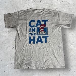 The Cat in the Hat T-Shirt Shorts Sleeves Men's Size L